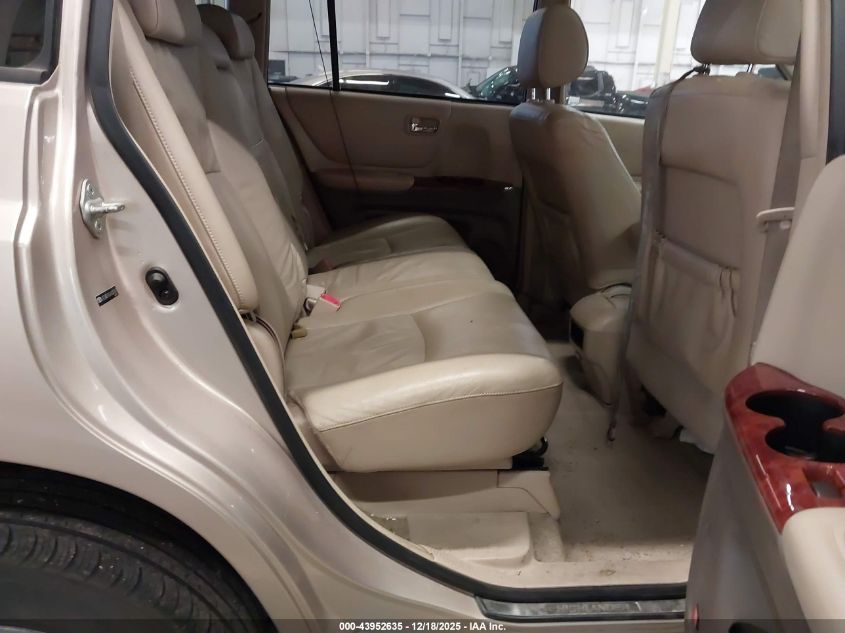 2006 Toyota Highlander Hybrid Limited V6 VIN: JTEEW21A260032007 Lot: 43952635