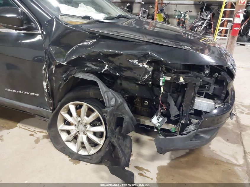 2014 Jeep Cherokee Limited VIN: 1C4PJMDS4EW296742 Lot: 43952643