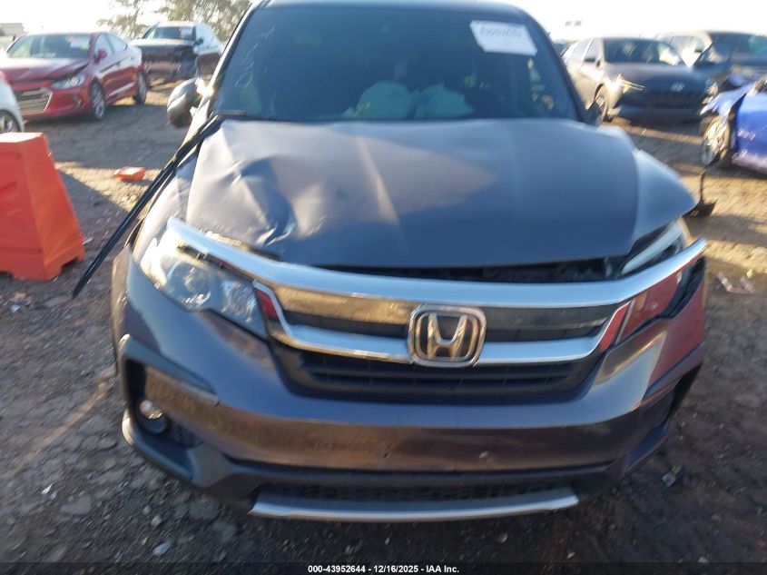 2019 Honda Pilot Ex-L VIN: 5FNYF5H45KB022750 Lot: 43952644