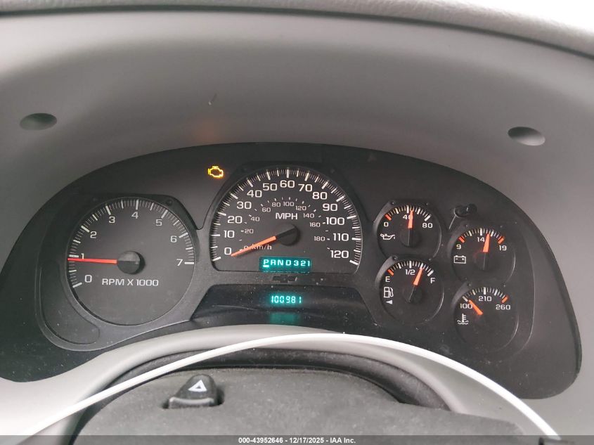 2005 Chevrolet Trailblazer Ls VIN: 1GNDT13S552317920 Lot: 43952646