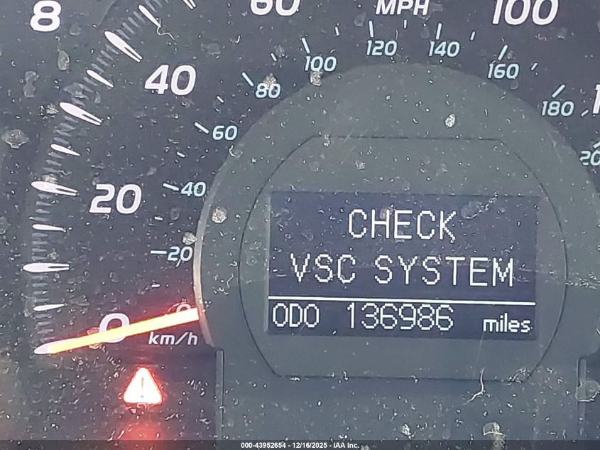 2007 Toyota Camry Xle V6 VIN: 4T1BK46K27U042607 Lot: 43952654