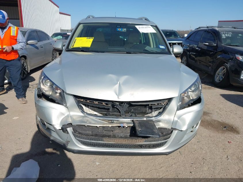 2011 Volkswagen Tiguan Sel VIN: WVGBV7AX5BW524934 Lot: 43952656