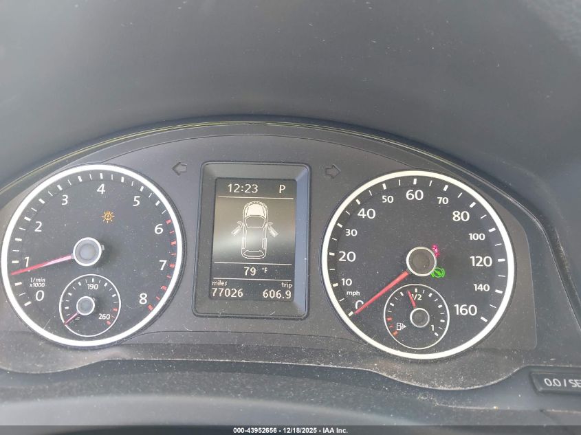 2011 Volkswagen Tiguan Sel VIN: WVGBV7AX5BW524934 Lot: 43952656