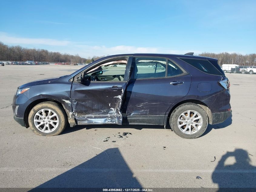 2019 Chevrolet Equinox Ls VIN: 3GNAXHEV1KS511822 Lot: 43952662