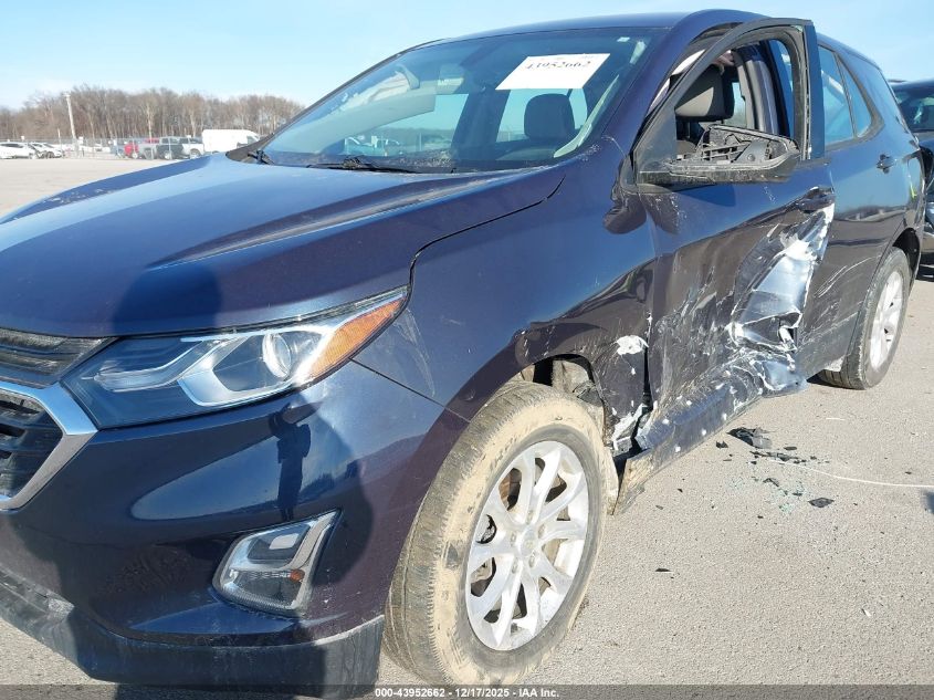 2019 Chevrolet Equinox Ls VIN: 3GNAXHEV1KS511822 Lot: 43952662