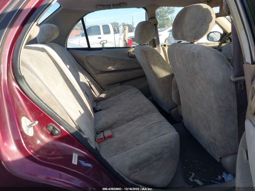 1998 Toyota Corolla Le VIN: 1NXBR18E4WZ071316 Lot: 43952663