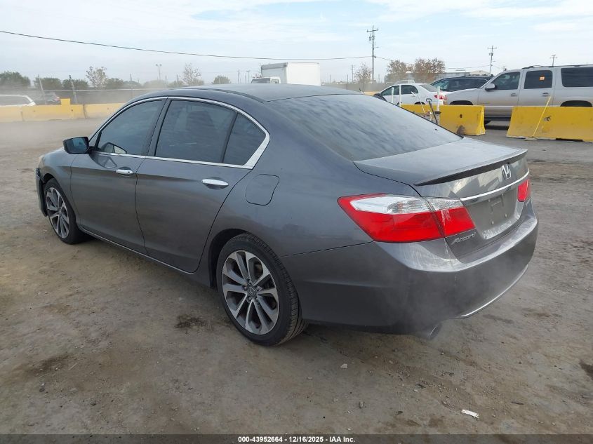 2013 Honda Accord Sport VIN: 1HGCR2F5XDA169915 Lot: 43952664
