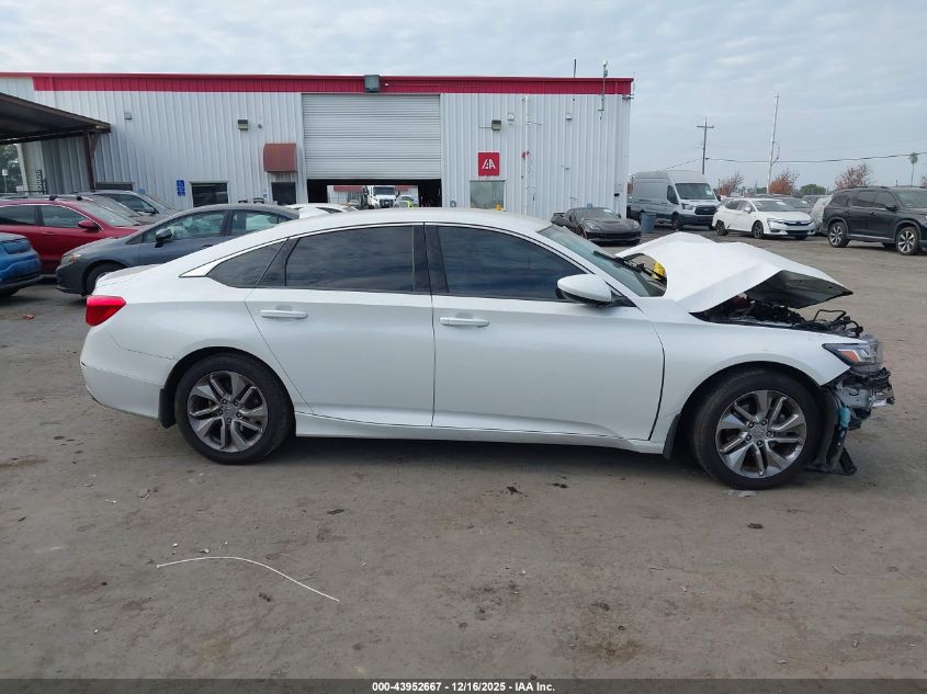 2018 Honda Accord Lx VIN: 1HGCV1F17JA131637 Lot: 43952667