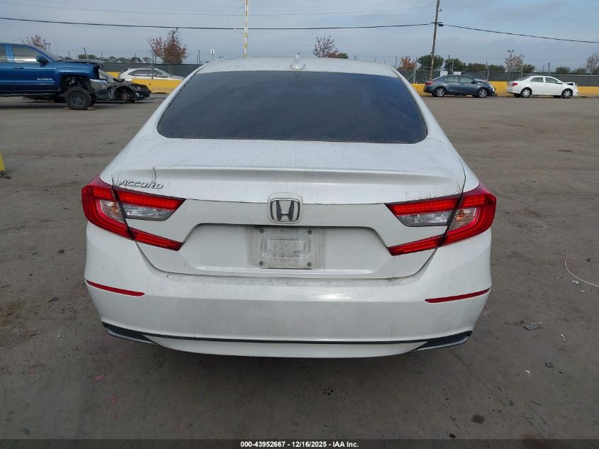 2018 Honda Accord Lx VIN: 1HGCV1F17JA131637 Lot: 43952667