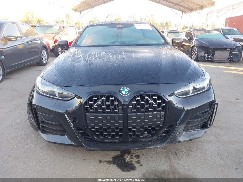 2025 BMW 430I VIN: WBA43DA0XSCU90993 Lot: 43952669