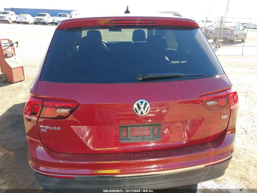 2018 Volkswagen Tiguan 2.0T Se/2.0T Sel VIN: 3VV3B7AX2JM149991 Lot: 43952670