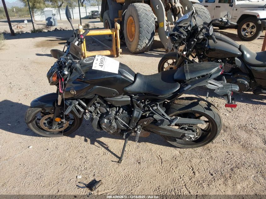 2024 Yamaha Mt07 VIN: JYARM32E1RA008102 Lot: 43952673