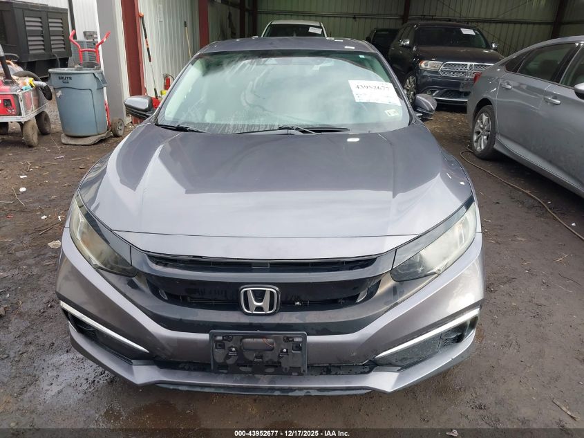 2020 Honda Civic Lx VIN: 19XFC2F67LE005829 Lot: 43952677