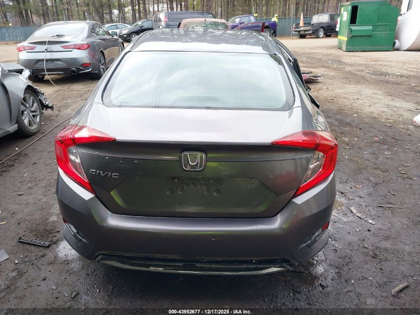 2020 Honda Civic Lx VIN: 19XFC2F67LE005829 Lot: 43952677