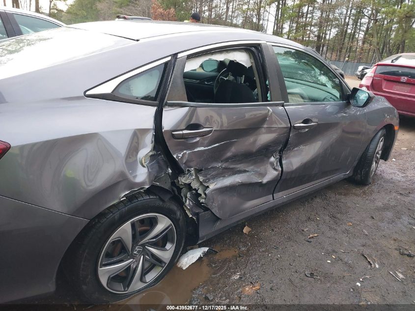 2020 Honda Civic Lx VIN: 19XFC2F67LE005829 Lot: 43952677