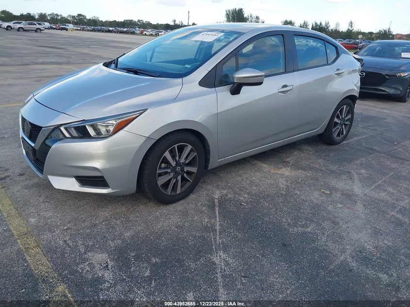 2021 Nissan Versa Sv Xtronic Cvt