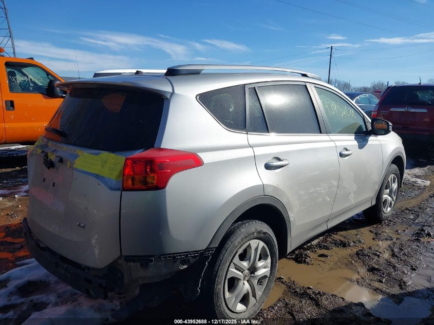 2014 Toyota Rav4 Le VIN: JTMZFREV8EJ009934 Lot: 43952688