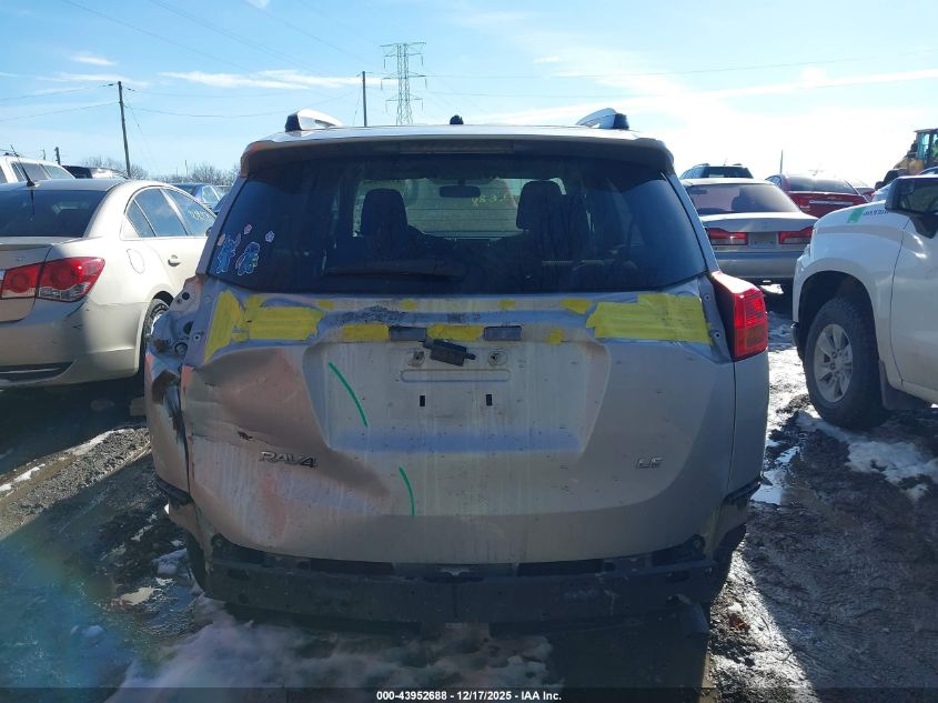 2014 Toyota Rav4 Le VIN: JTMZFREV8EJ009934 Lot: 43952688