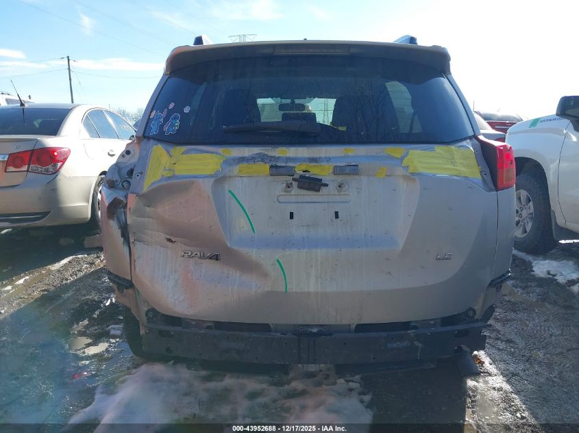 2014 Toyota Rav4 Le VIN: JTMZFREV8EJ009934 Lot: 43952688