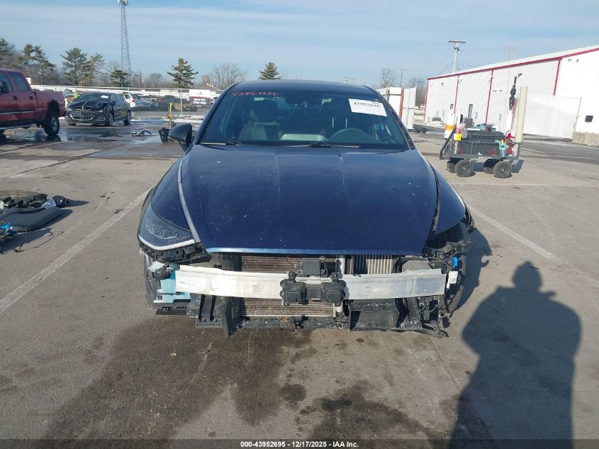 2021 Hyundai Sonata Sel Plus VIN: 5NPEJ4J24MH105658 Lot: 43952695
