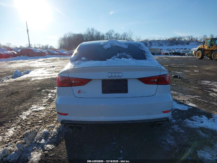 2015 Audi S3 2.0T Premium Plus VIN: WAUBFGFF1F1130803 Lot: 43952698