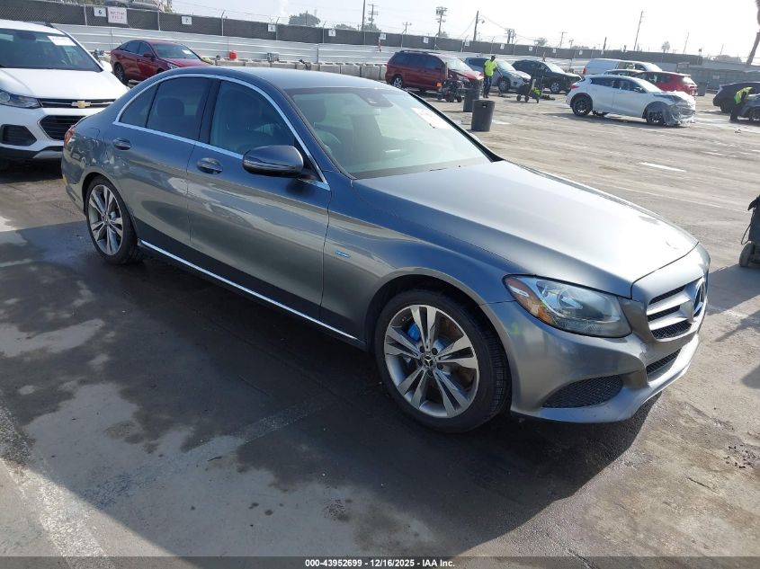 2017 Mercedes-Benz C 350E VIN: 55SWF4HB7HU223637 Lot: 43952699