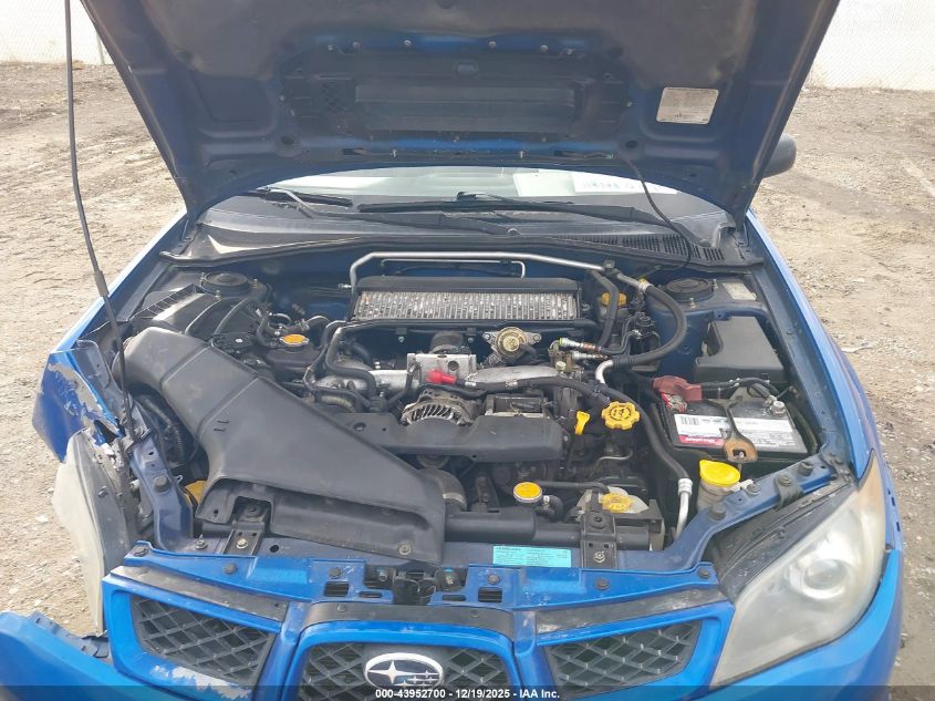 2006 Subaru Impreza Wrx/Wrx Limited/Wrx Tr VIN: JF1GD79646G503040 Lot: 43952700