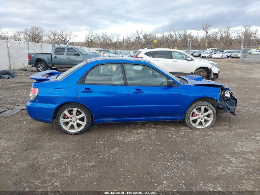 2006 Subaru Impreza Wrx/Wrx Limited/Wrx Tr VIN: JF1GD79646G503040 Lot: 43952700