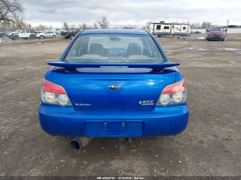 2006 Subaru Impreza Wrx/Wrx Limited/Wrx Tr VIN: JF1GD79646G503040 Lot: 43952700