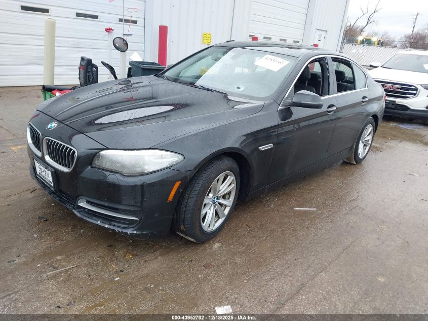 2014 BMW 528I xDrive VIN: WBA5A7C56ED619556 Lot: 43952702