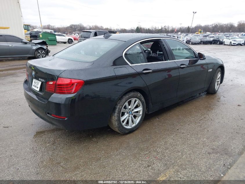 2014 BMW 528I xDrive VIN: WBA5A7C56ED619556 Lot: 43952702