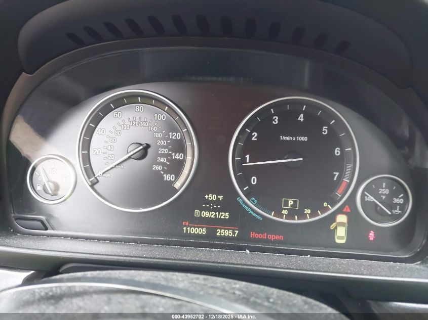 2014 BMW 528I xDrive VIN: WBA5A7C56ED619556 Lot: 43952702