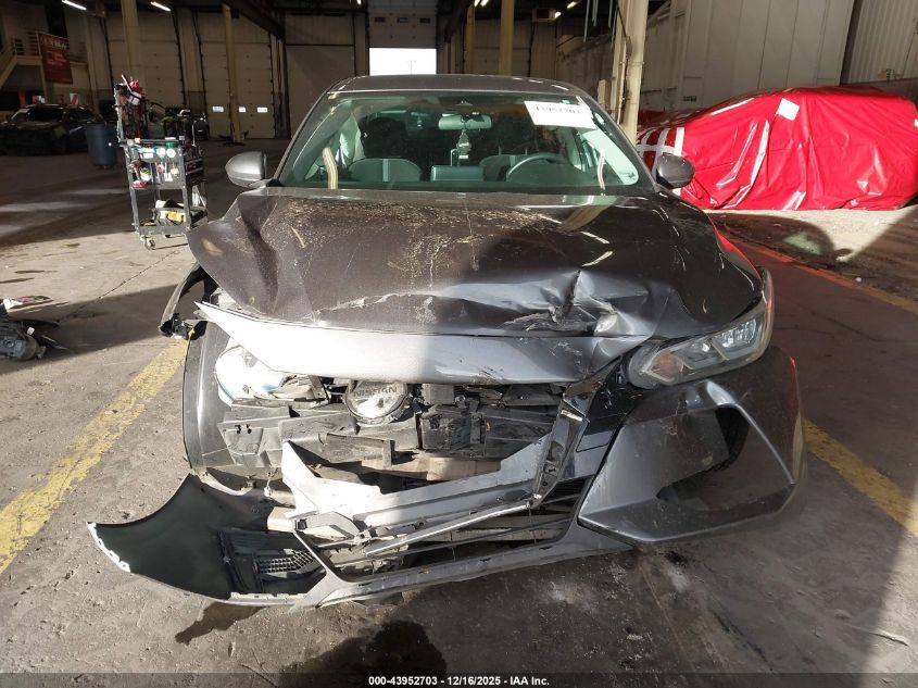 2021 Nissan Sentra Sv Xtronic Cvt VIN: 3N1AB8CV9MY255748 Lot: 43952703