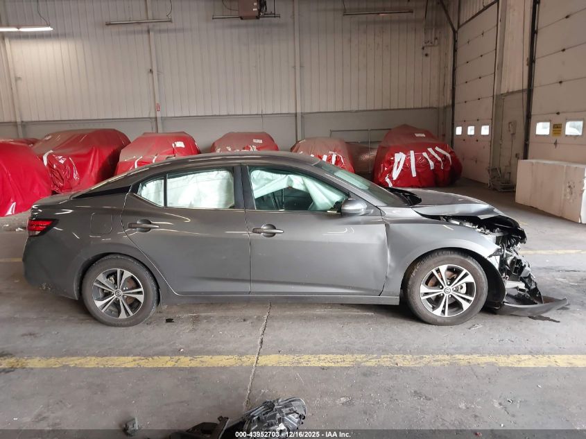 2021 Nissan Sentra Sv Xtronic Cvt VIN: 3N1AB8CV9MY255748 Lot: 43952703