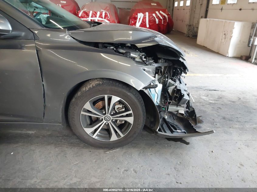 2021 Nissan Sentra Sv Xtronic Cvt VIN: 3N1AB8CV9MY255748 Lot: 43952703