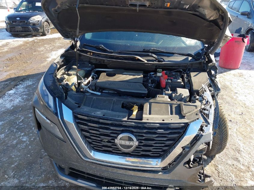 2022 Nissan Rogue Sl Intelligent Awd VIN: 5N1BT3CB7NC697957 Lot: 43952704