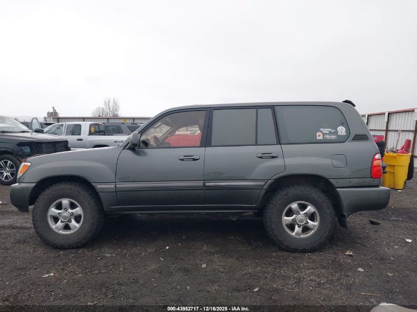 2001 Toyota Land Cruiser VIN: JTEHT05J412011838 Lot: 43952717