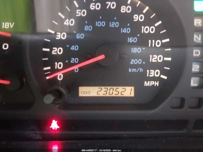 2001 Toyota Land Cruiser VIN: JTEHT05J412011838 Lot: 43952717