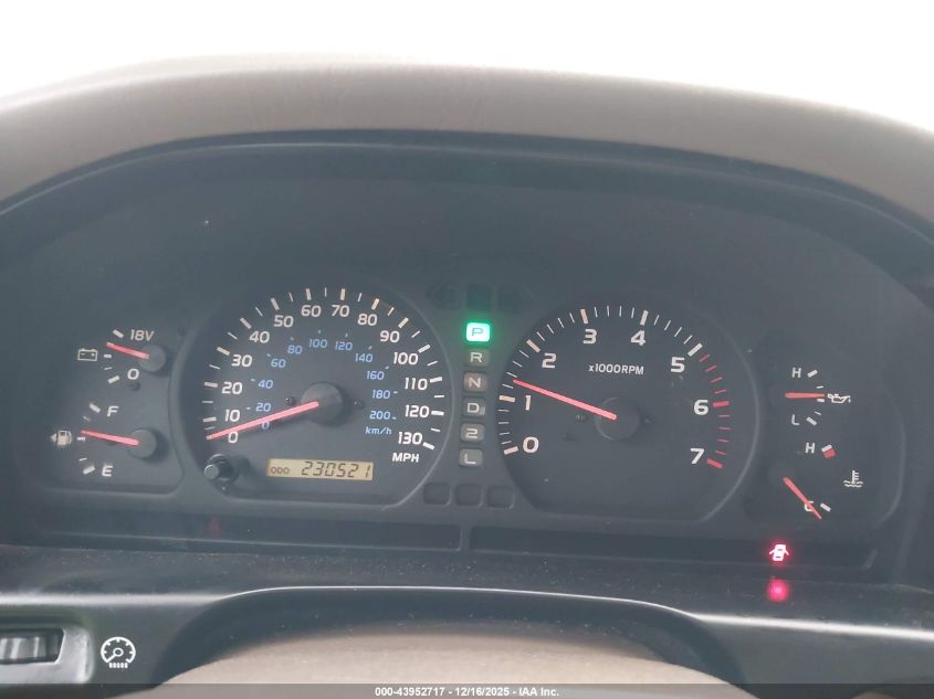 2001 Toyota Land Cruiser VIN: JTEHT05J412011838 Lot: 43952717