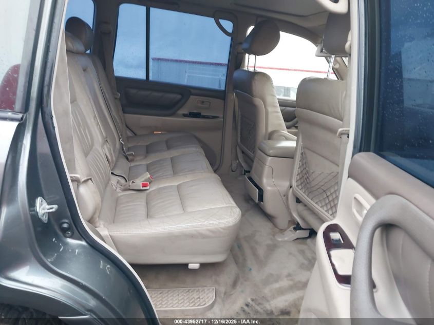 2001 Toyota Land Cruiser VIN: JTEHT05J412011838 Lot: 43952717