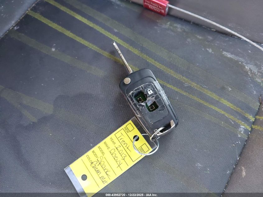 2013 Chevrolet Spark 1Lt Auto VIN: KL8CD6S94DC507819 Lot: 43952720