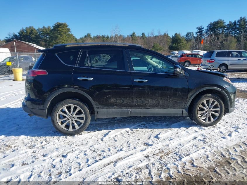 2018 Toyota Rav4 Limited VIN: 2T3DFREV6JW713619 Lot: 43952724