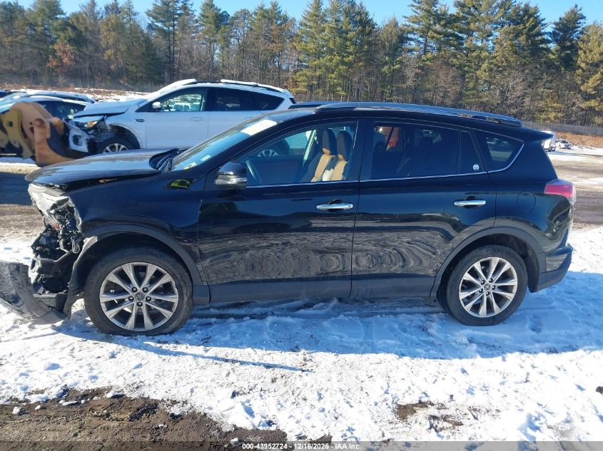 2018 Toyota Rav4 Limited VIN: 2T3DFREV6JW713619 Lot: 43952724