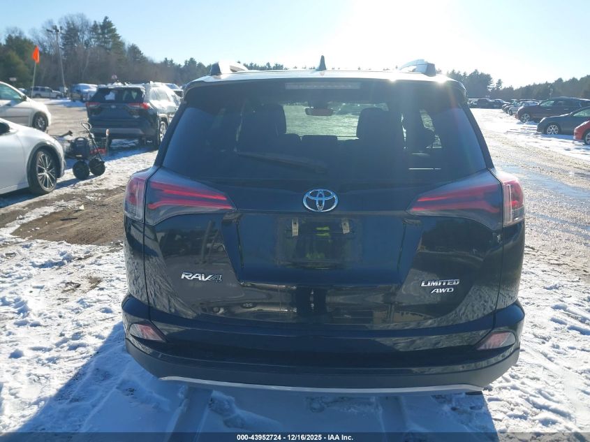 2018 Toyota Rav4 Limited VIN: 2T3DFREV6JW713619 Lot: 43952724