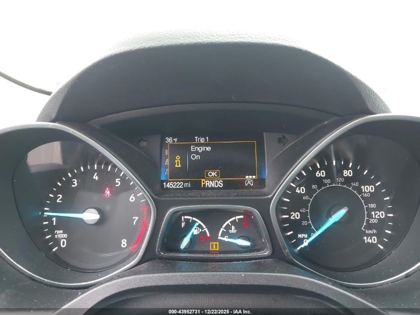 2017 Ford Escape Se VIN: 1FMCU0G93HUD67044 Lot: 43952731