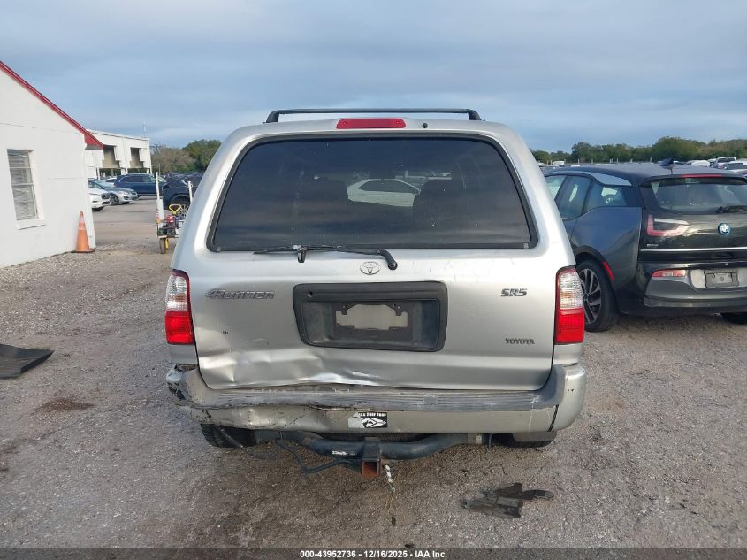 2001 Toyota 4Runner Sr5 V6 VIN: JT3GN86R810210324 Lot: 43952736