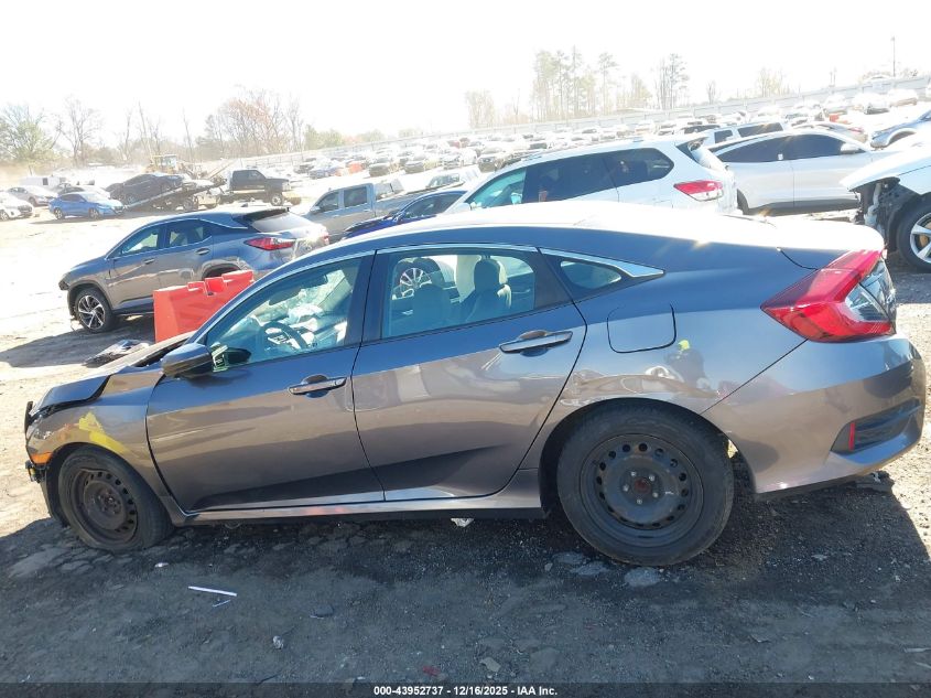 2019 Honda Civic Lx VIN: 19XFC2F64KE018309 Lot: 43952737