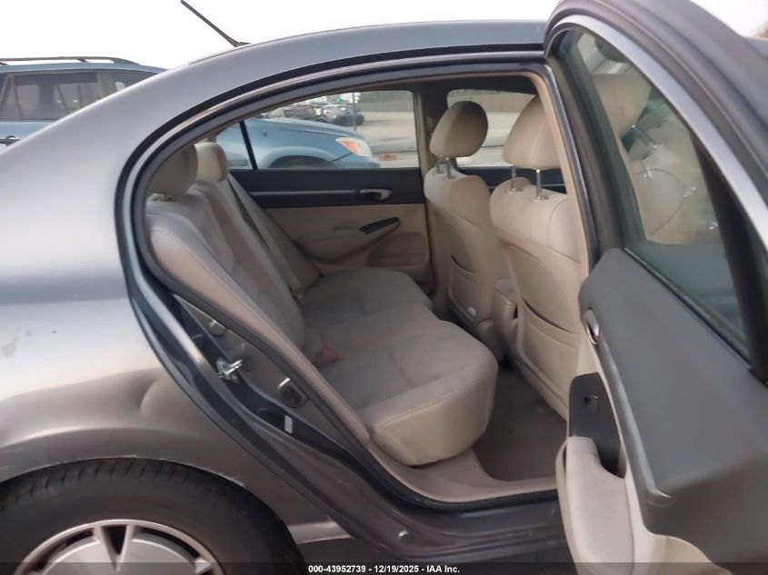 2009 Honda Civic Hybrid VIN: JHMFA36249S018700 Lot: 43952739