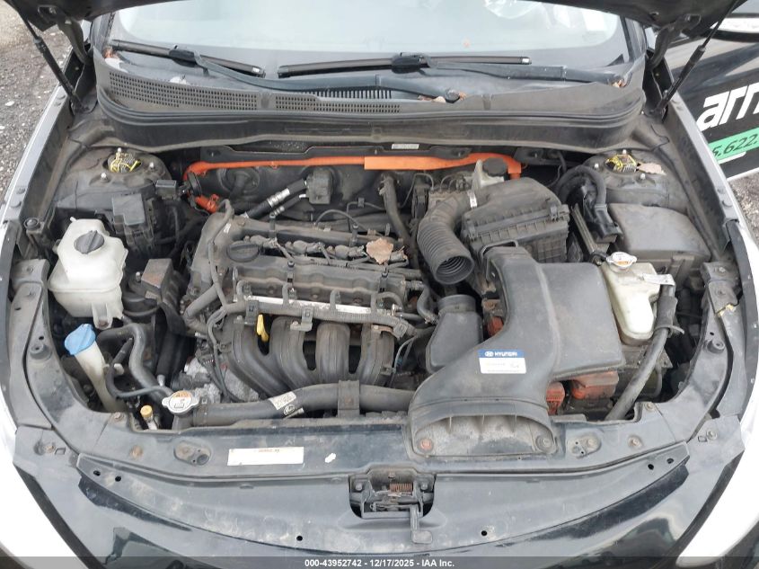 2012 Hyundai Sonata Hybrid VIN: KMHEC4A44CA020509 Lot: 43952742