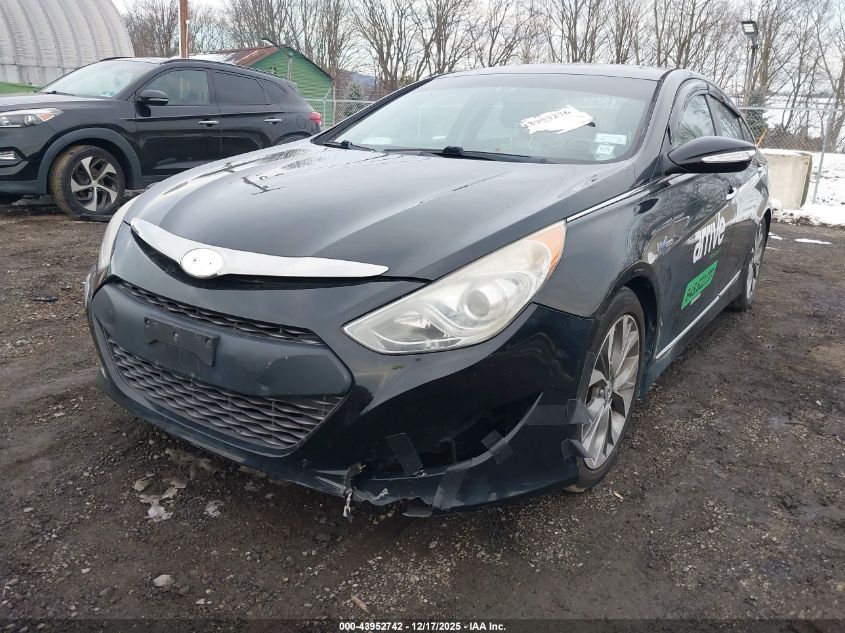 2012 Hyundai Sonata Hybrid VIN: KMHEC4A44CA020509 Lot: 43952742